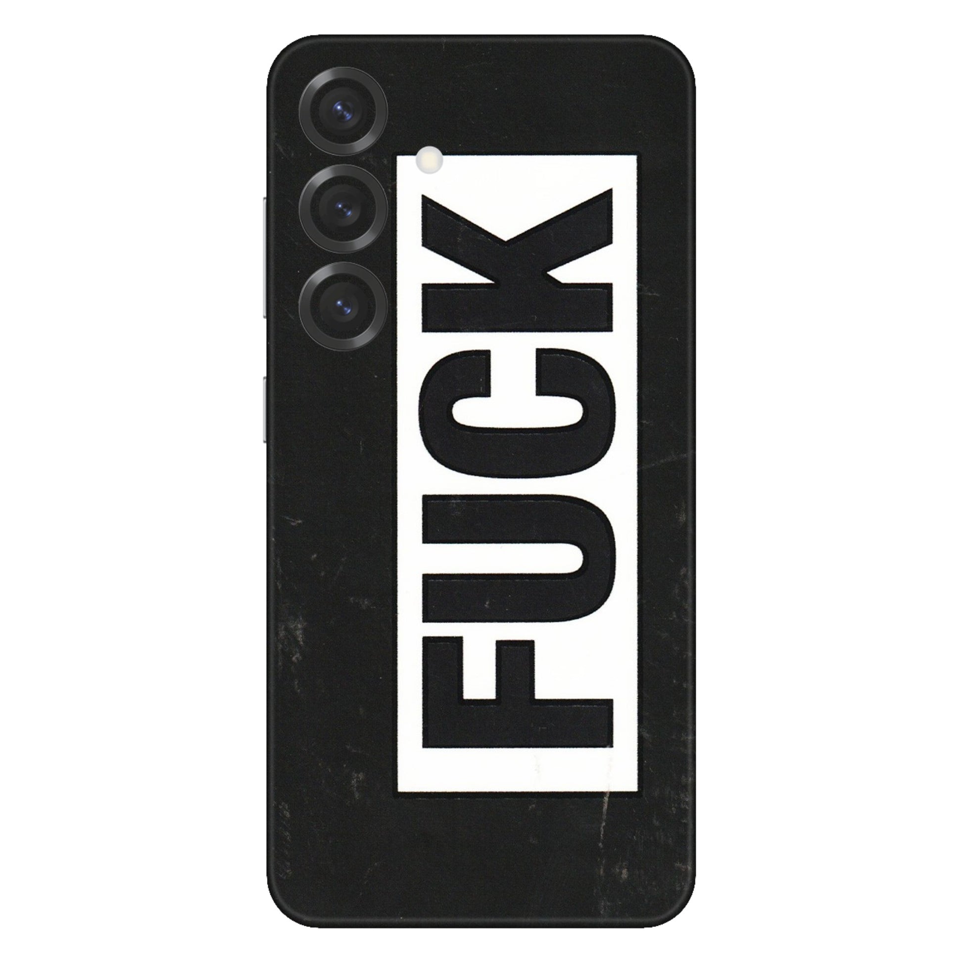 Samsung A/S Series Phone Skins (All Models) - The F Word - 3D Embossed Finish (L-255) Samsung Galaxy S25 Plus