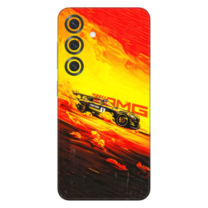 Samsung A/S Series Phone Skins (All Models) - AMG Car Speed Cover - 3D Embossed Finish (L-256) Samsung Galaxy S25 Plus