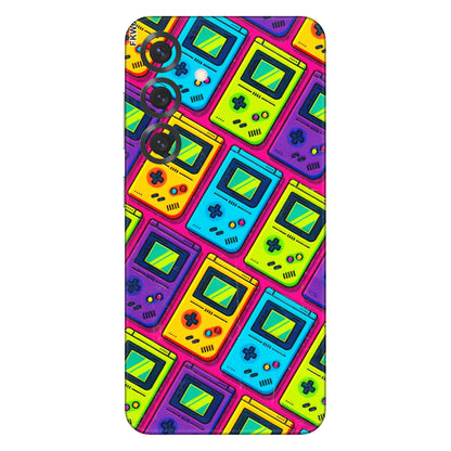 Samsung A/S Series Phone Skins (All Models) - Gameboy Colourful - 3D Embossed Finish (L-266) Samsung Galaxy S25 Plus