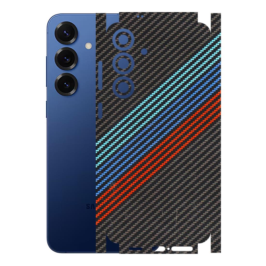 Samsung A/S Series Phone Skins (All Models) - Carbon BM - 3D Embossed Finish (L-302) Samsung Galaxy S25 Plus