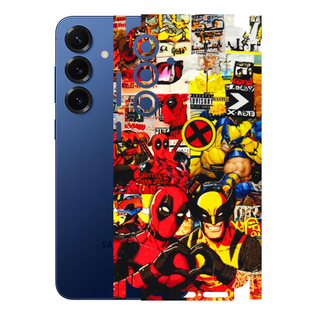 Samsung A/S Series Phone Skins (All Models) - Spidy Wolverine - 3D Embossed Finish (L-310) Samsung Galaxy S25 Plus