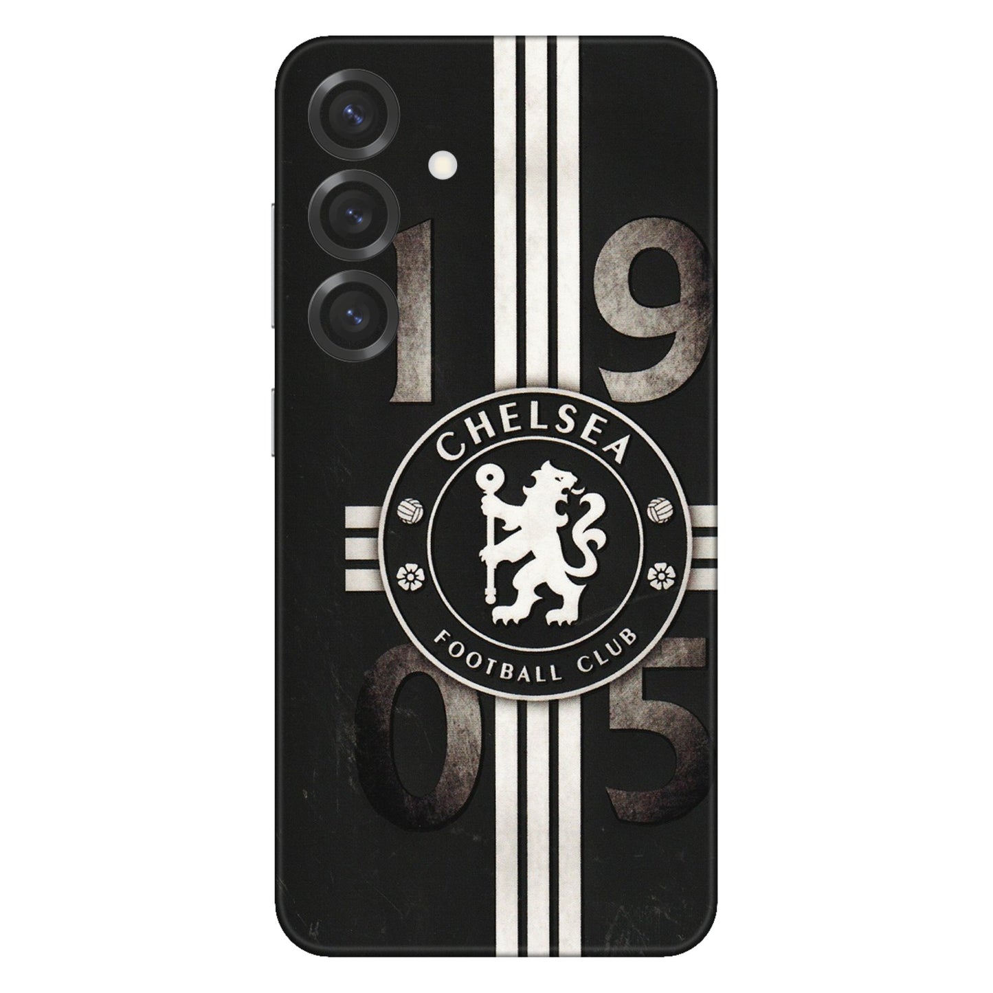 Samsung A/S Series Phone Skins (All Models) - Chelsea Fan Club - 3D Embossed Finish (L-36) Samsung Galaxy S25 Plus