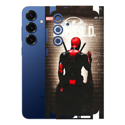 Samsung A/S Series Phone Skins (All Models) - Deadpool - 3D Embossed Finish (L-56) Samsung Galaxy S25 Plus