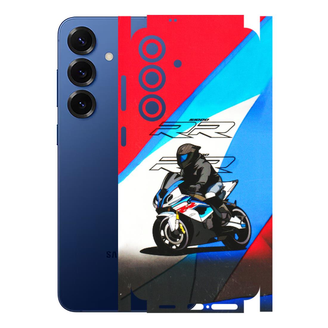 Samsung A/S Series Phone Skins (All Models) - Bikers Love - 3D Embossed Finish (L-58) Samsung Galaxy S25 Plus