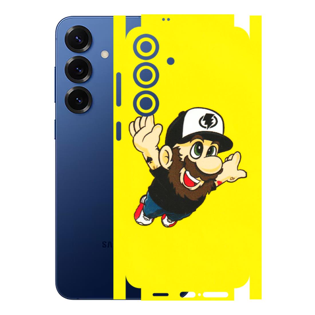 Samsung A/S Series Phone Skins (All Models) - Flying Beardo - 3D Embossed Finish (L-60) Samsung Galaxy S25 Plus
