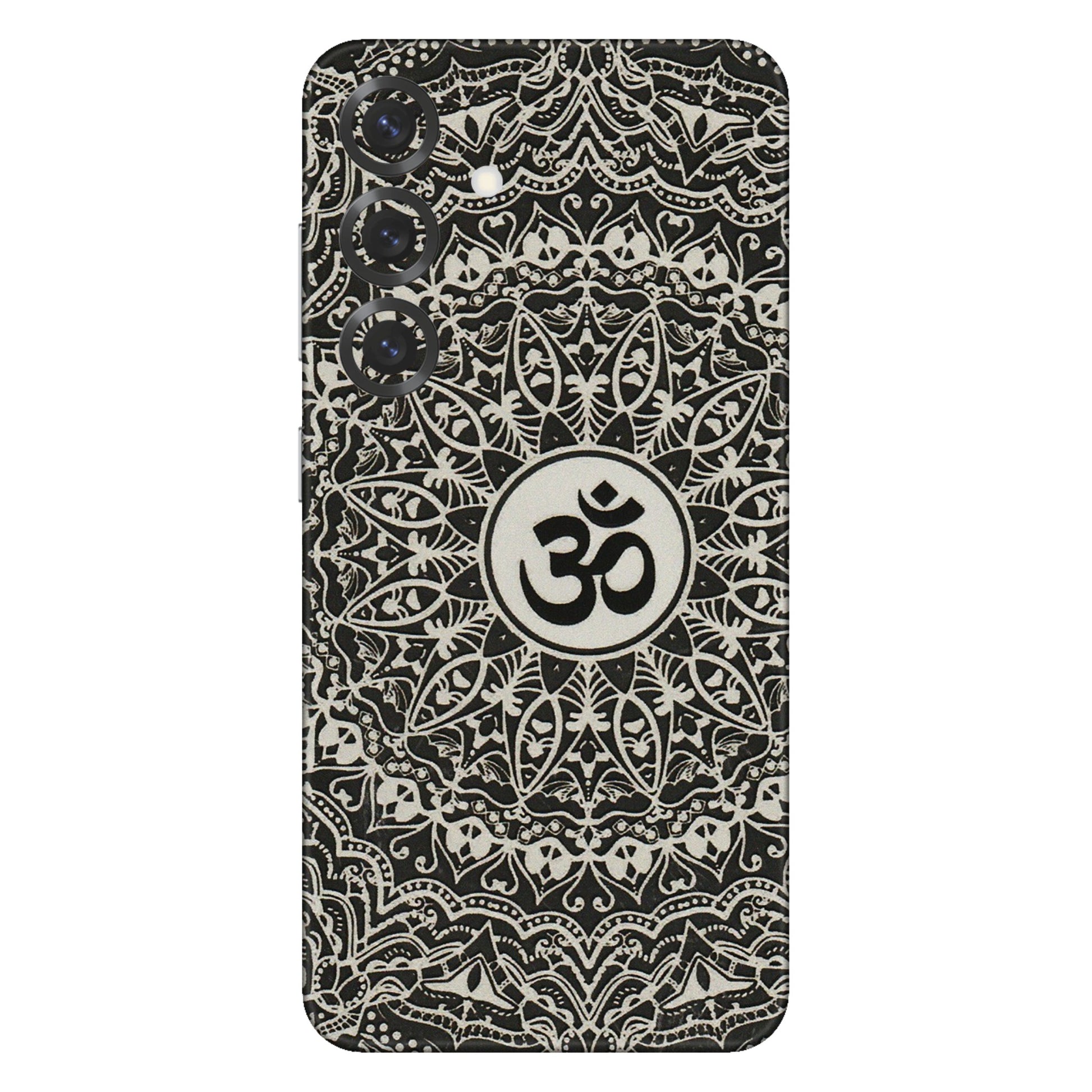 Samsung A/S Series Phone Skins (All Models) - Aum Elegant Mandala - 3D Embossed Finish (L-62) Samsung Galaxy S25 Plus