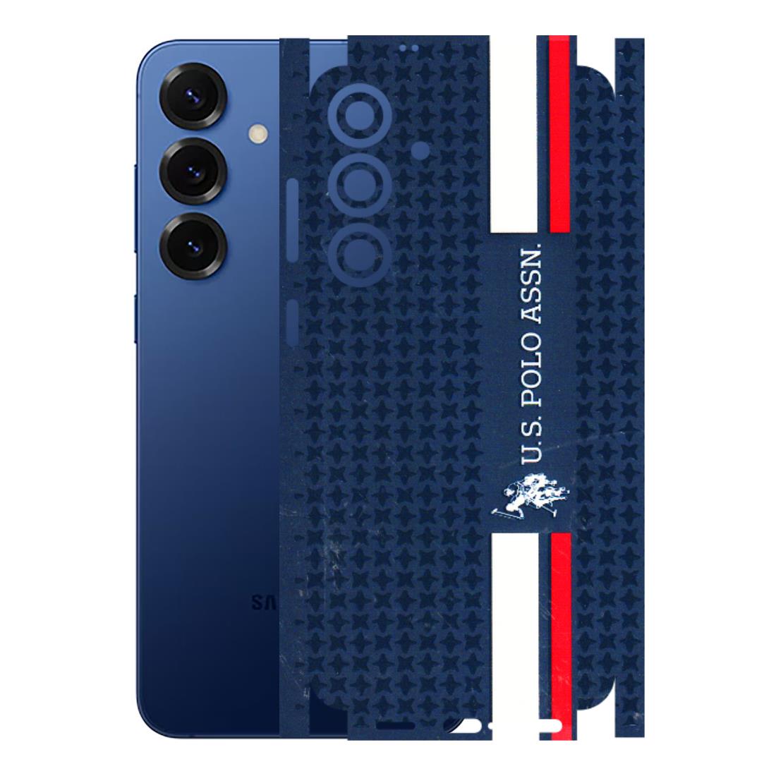 Samsung A/S Series Phone Skins (All Models) - US POLO Designer Brand - 3D Embossed Finish (L-65) Samsung Galaxy S25 Plus