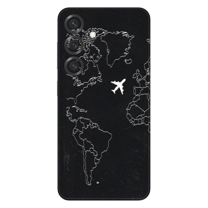 Samsung A/S Series Phone Skins (All Models) - Never Ending Travel - 3D Embossed Finish (L-79) Samsung Galaxy S25 Plus