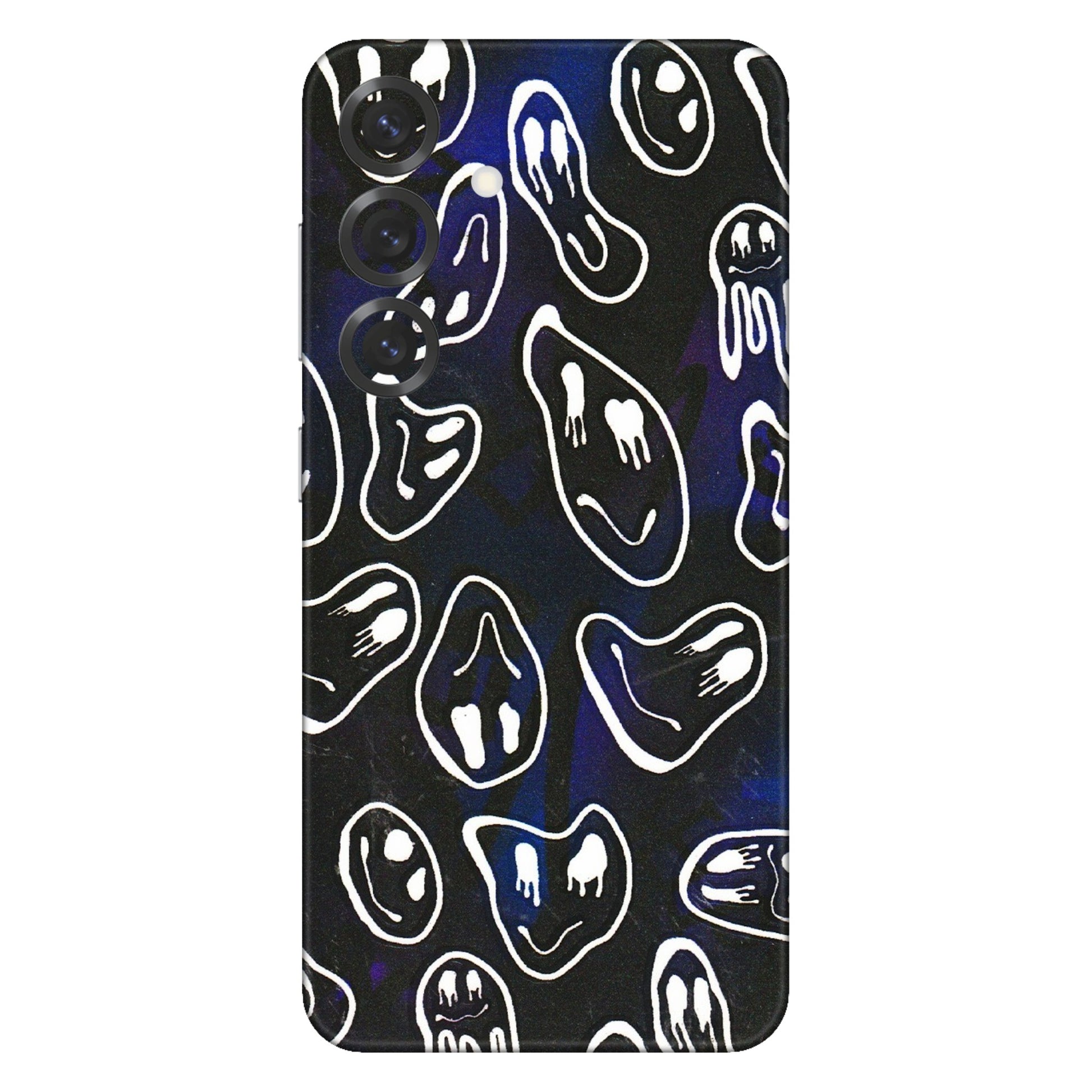 Samsung A/S Series Phone Skins (All Models) - Distorted Smileys - 3D Embossed Finish (L-92) Samsung Galaxy S25 Plus