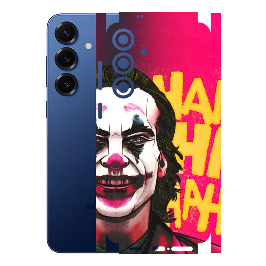 Samsung A/S Series Phone Skins (All Models) - Joker Evil Laugh - 3D Embossed Finish (L-97) Samsung Galaxy S25 Plus