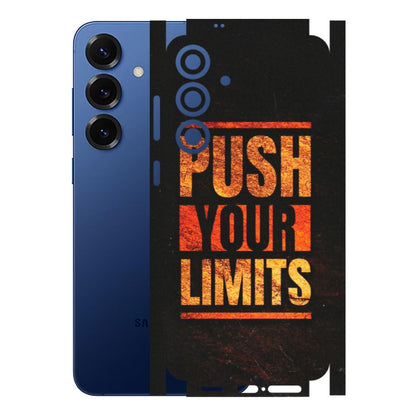 Samsung A/S Series Phone Skins (All Models) - Push Your Limits - Matte Finish (M-118) Samsung Galaxy S25 Plus