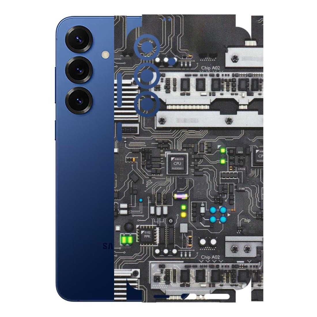 Samsung A/S Series Phone Skins (All Models) - Motherboard Internals - Matte Finish (M-135) Samsung Galaxy S25 Plus