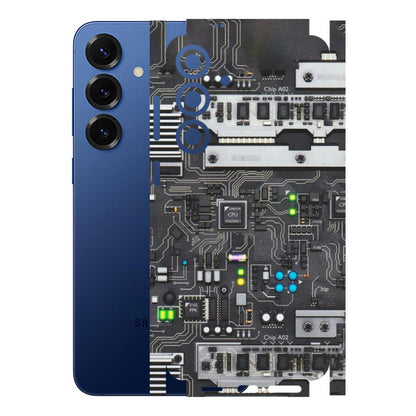 Samsung A/S Series Phone Skins (All Models) - Motherboard Internals - Matte Finish (M-135) Samsung Galaxy S25 Plus