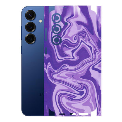 Samsung A/S Series Phone Skins (All Models) - Hazy Purple Nights - Matte Finish (M-14) Samsung Galaxy S25 Plus
