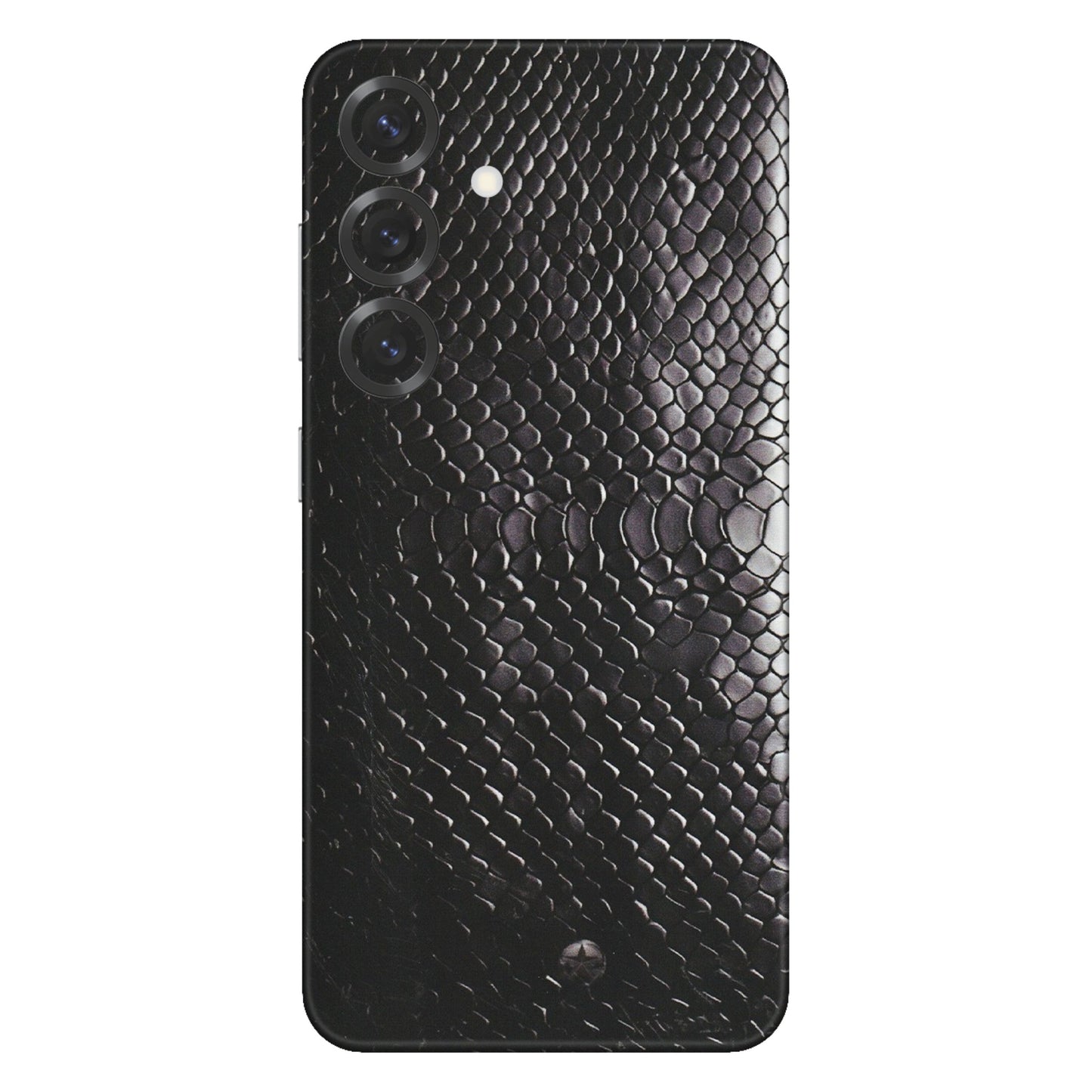 Samsung A/S Series Phone Skins (All Models) - Black Snack Leather - Matte Finish (M-147) Samsung Galaxy S25 Plus