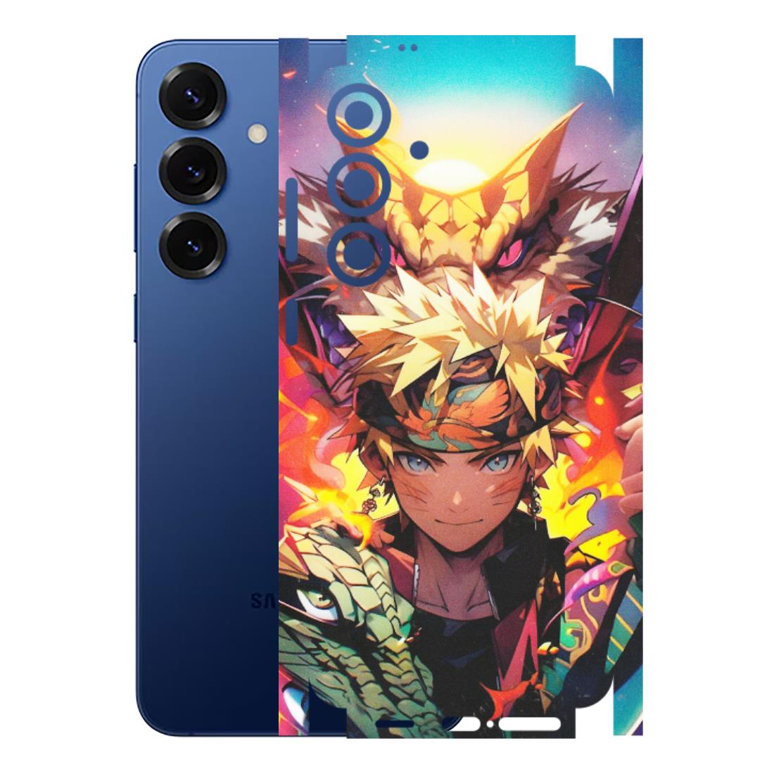 Samsung A/S Series Phone Skins (All Models) - Angry Naruto Anime - Matte Finish (M-148) Samsung Galaxy S25 Plus