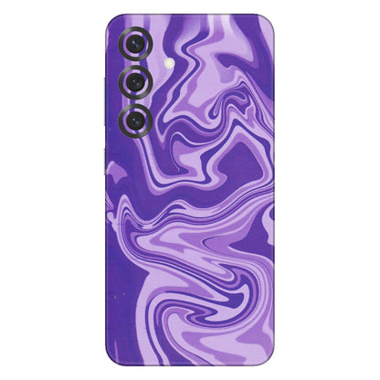 Samsung A/S Series Phone Skins (All Models) - Hazy Purple Nights - Matte Finish (M-14) Samsung Galaxy S25 Plus