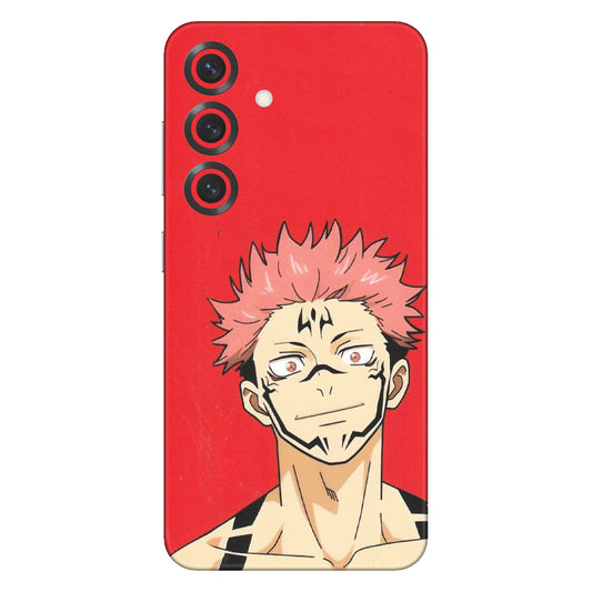 Samsung A/S Series Phone Skins (All Models) - Ryomen Sukuna Fun Anime - Matte Finish (M-153) Samsung Galaxy S25 Plus