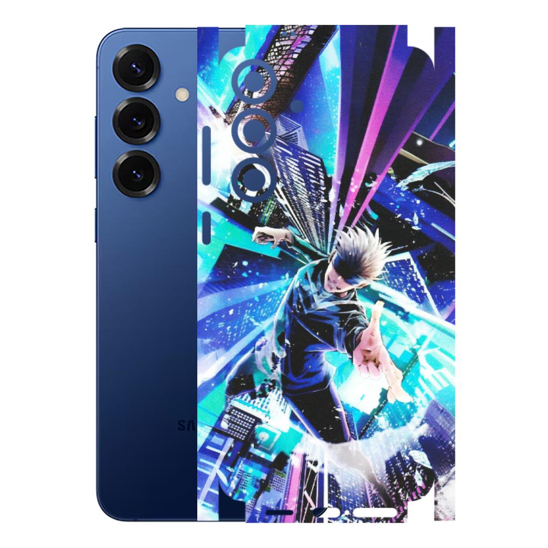 Samsung A/S Series Phone Skins (All Models) - Manga Action Jujustu Kaisen Anime - Matte Finish (M-155) Samsung Galaxy S25 Plus