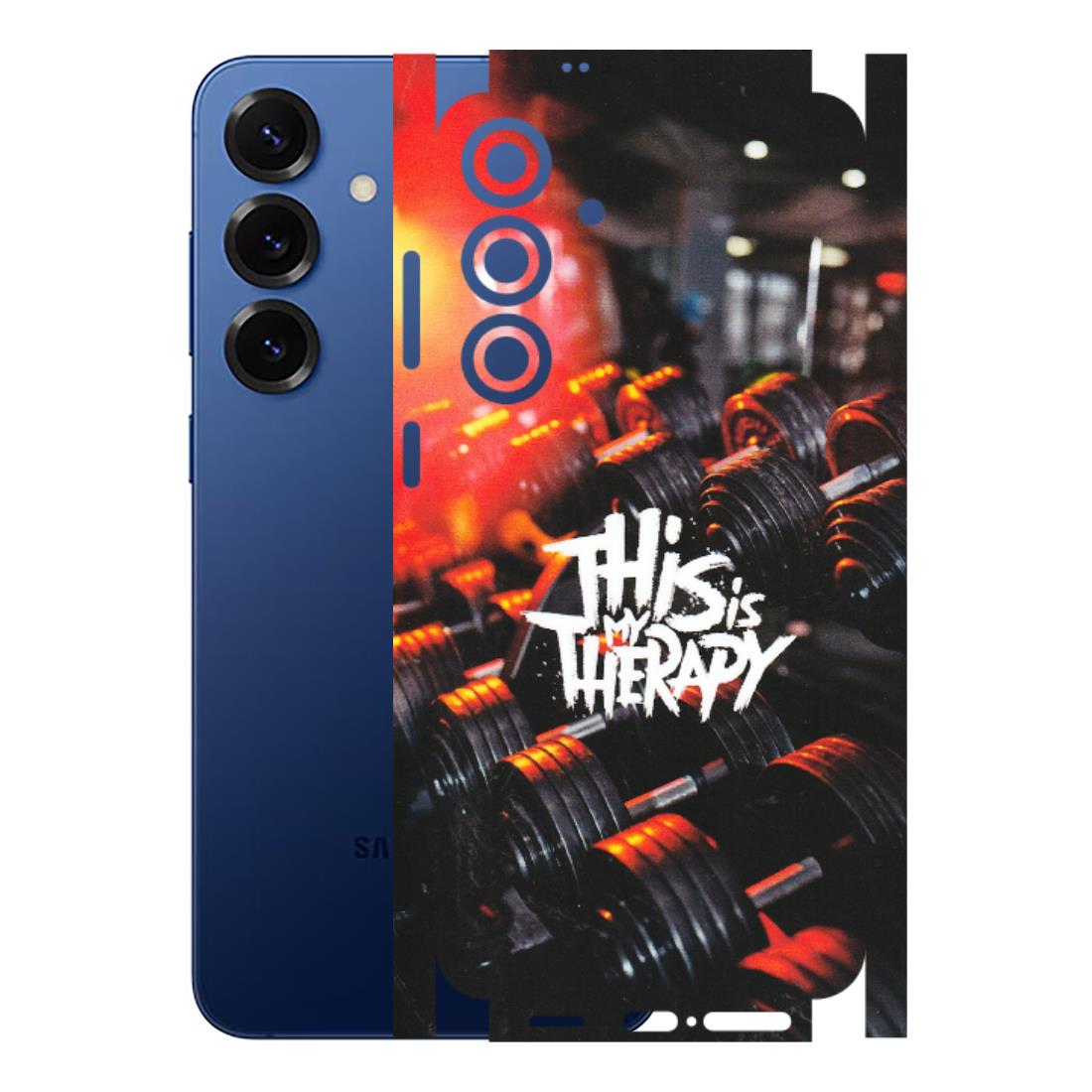 Samsung A/S Series Phone Skins (All Models) - GYM Lover Therapy - Matte Finish (M-160) Samsung Galaxy S25 Plus