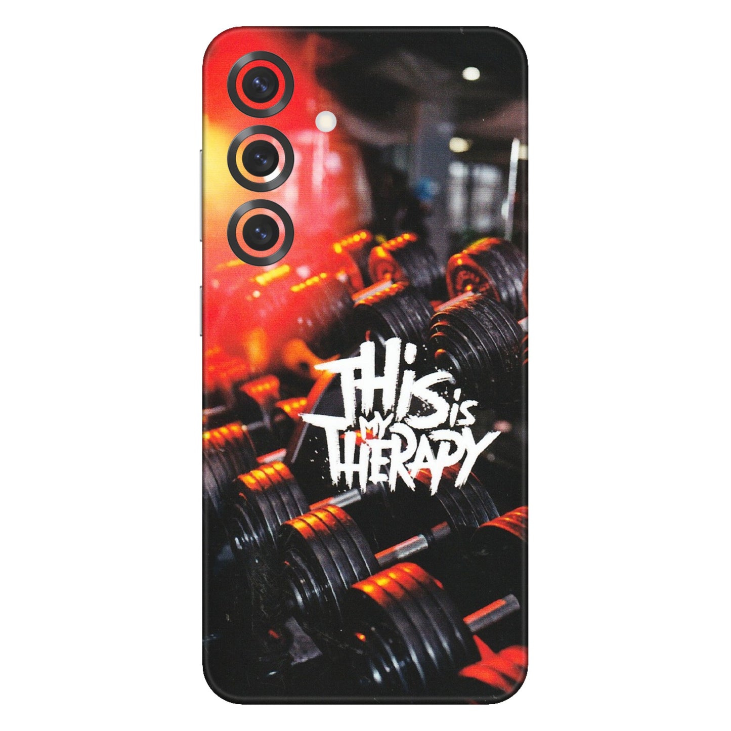 Samsung A/S Series Phone Skins (All Models) - GYM Lover Therapy - Matte Finish (M-160) Samsung Galaxy S25 Plus
