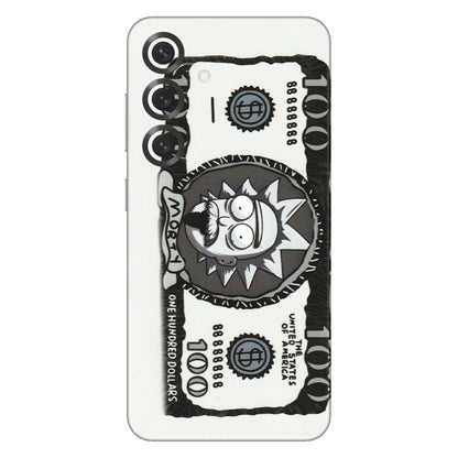 Samsung A/S Series Phone Skins (All Models) - Rick And Morty Hundred Dollar Anime - Matte Finish (M-161) Samsung Galaxy S25 Plus