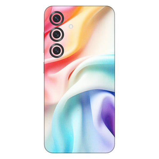 Samsung A/S Series Phone Skins (All Models) - Colourful Silk Cloth - Matte Finish (M-165) Samsung Galaxy S25 Plus