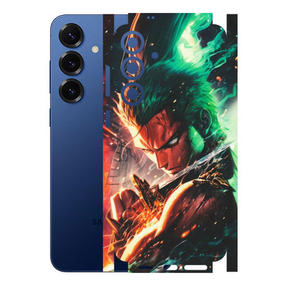 Samsung A/S Series Phone Skins (All Models) - Anime Gojo Sword - Matte Finish (M-32) Samsung Galaxy S25 Plus