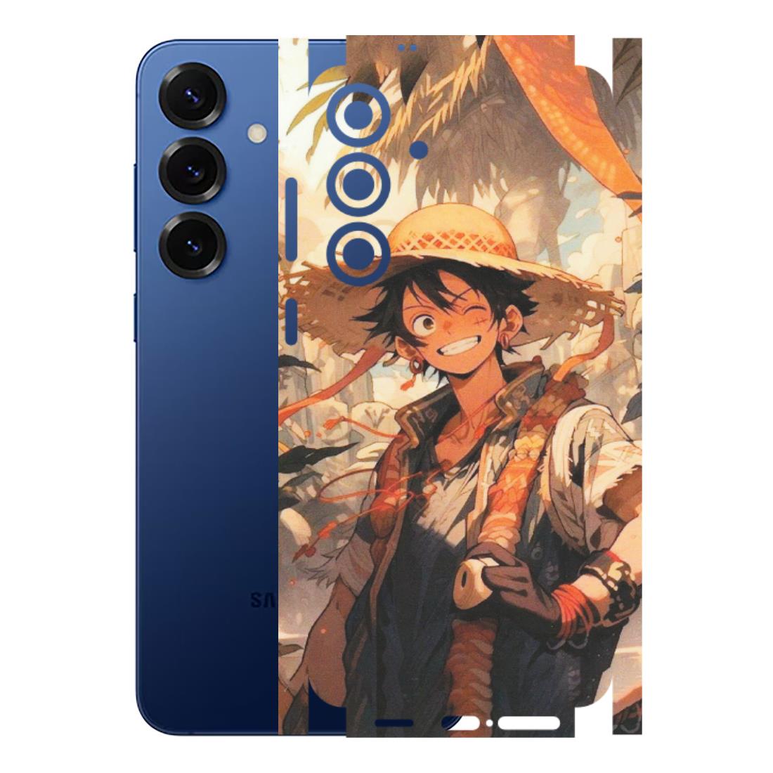 Samsung A/S Series Phone Skins (All Models) - Anime Character Smile - Matte Finish (M-33) Samsung Galaxy S25 Plus