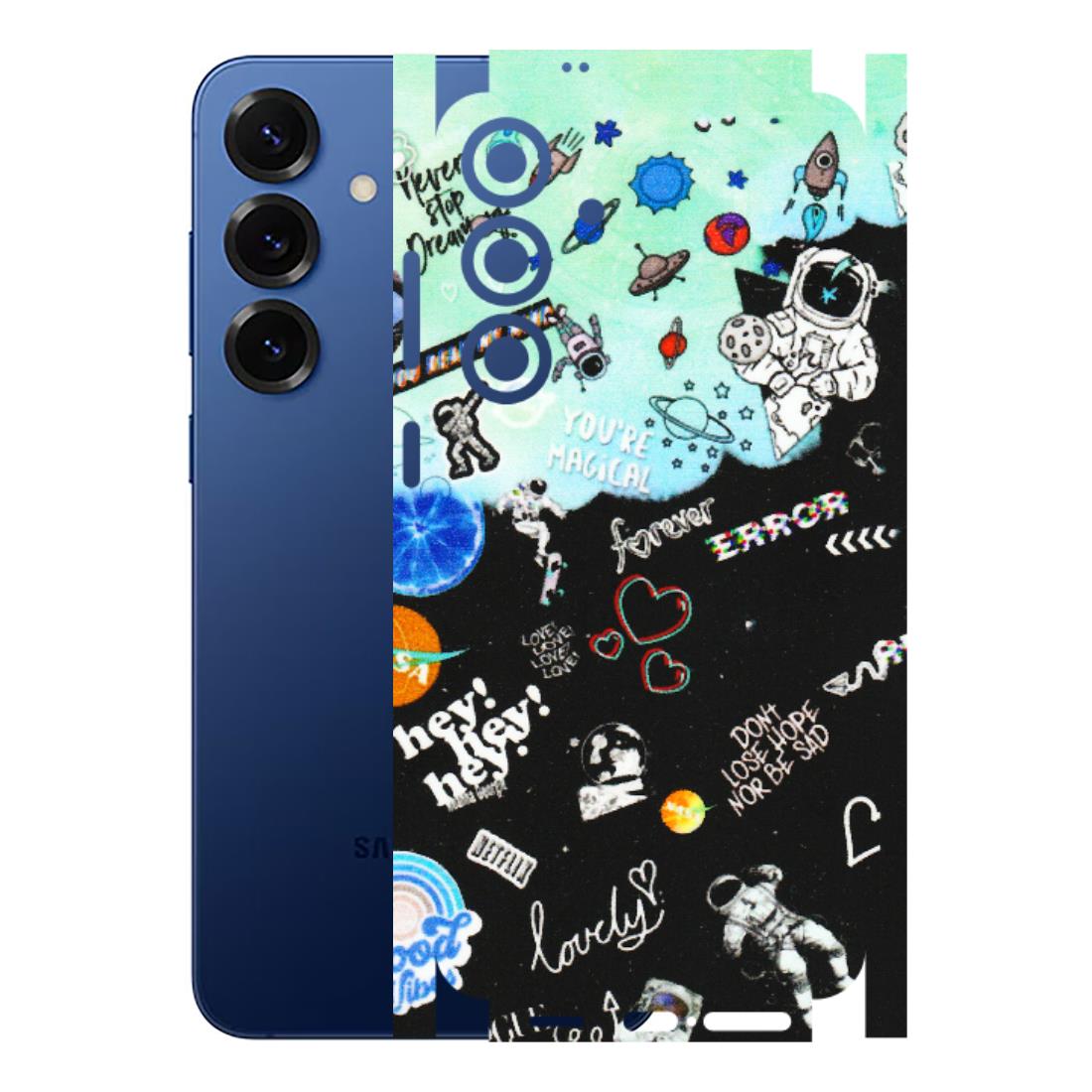 Samsung A/S Series Phone Skins (All Models) - Living In A Space Dream - Matte Finish (M-46) Samsung Galaxy S25 Plus
