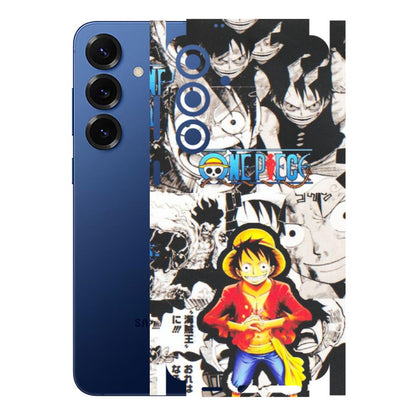 Samsung A/S Series Phone Skins (All Models) - One Piece B&W - Matte Finish (M-63) Samsung Galaxy S25 Plus