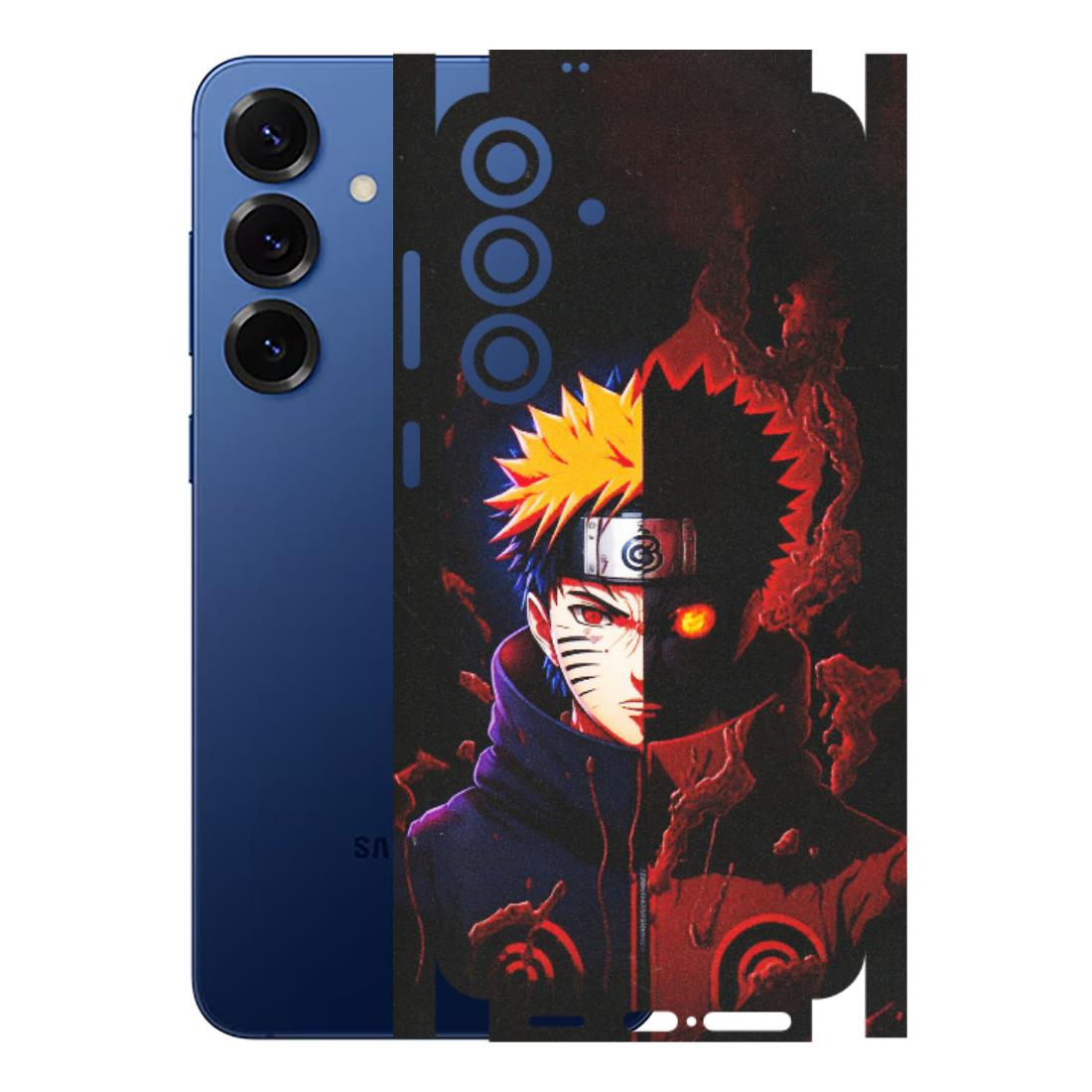 Samsung A/S Series Phone Skins (All Models) - Naruto X Evil - Matte Finish (M-70) Samsung Galaxy S25 Plus