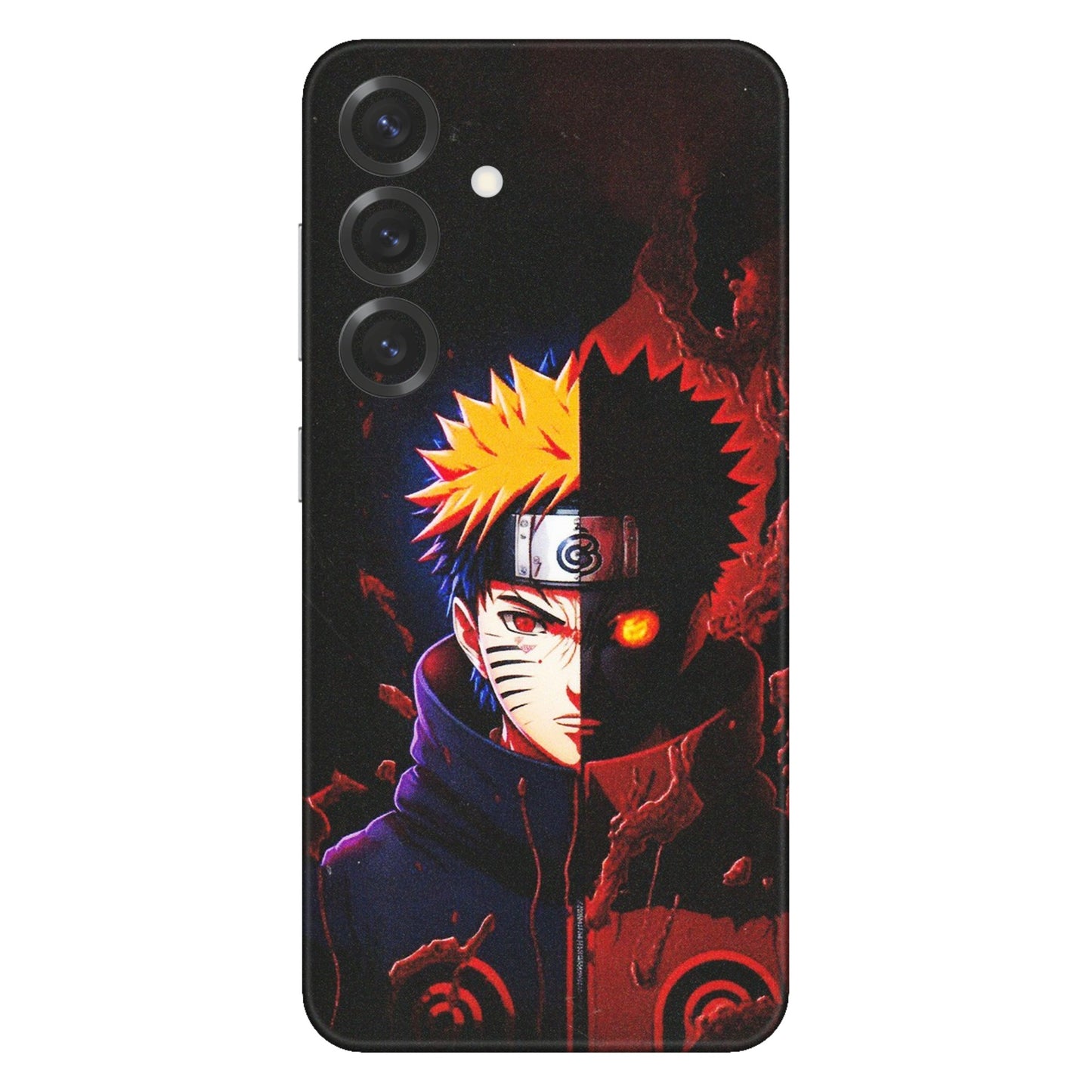 Samsung A/S Series Phone Skins (All Models) - Naruto X Evil - Matte Finish (M-70) Samsung Galaxy S25 Plus