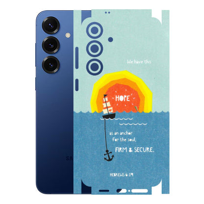 Samsung A/S Series Phone Skins (All Models) - A Beautiful Sunset of Hope - Matte Finish (M-75) Samsung Galaxy S25 Plus