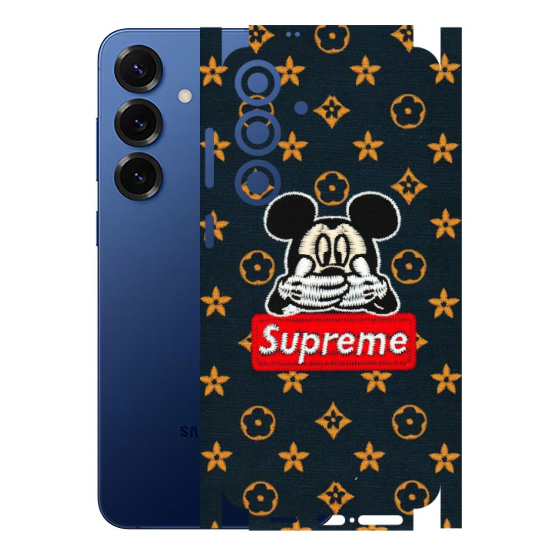 Samsung A/S Series Phone Skins (All Models) - Mickey Supreme - Matte Finish (M-83) Samsung Galaxy S25 Plus
