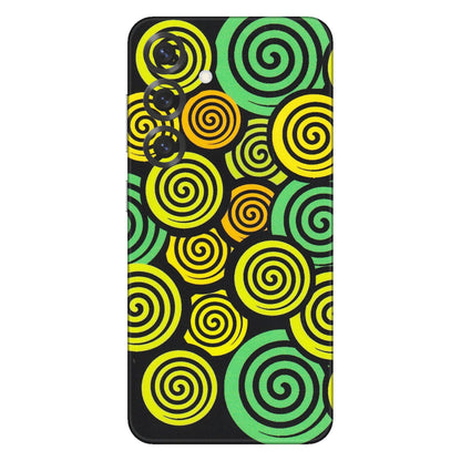 Samsung A/S Series Phone Skins (All Models) - Crazy Spiral - Matte Finish (M-91) Samsung Galaxy S25 Plus