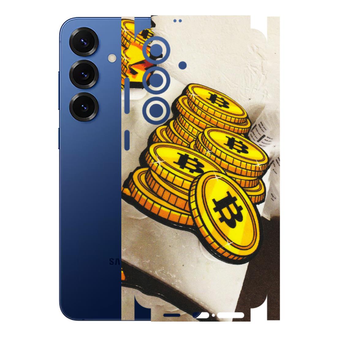 Samsung A/S Series Phone Skins (All Models) - Billionaire Bitcoin Collection - Matte Finish (M-92) Samsung Galaxy S25 Plus