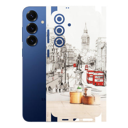 Samsung A/S Series Phone Skins (All Models) - London Street - Transparent Finish (T-02) Samsung Galaxy S25 Plus