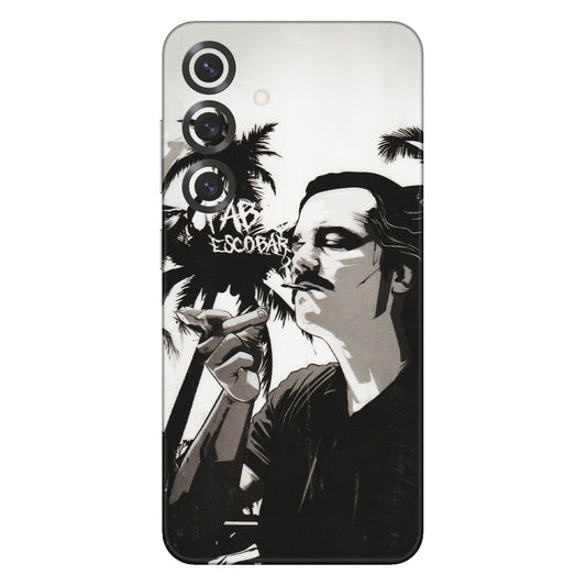 Samsung A/S Series Phone Skins (All Models) - Pab Escobar - Transparent Finish (T-05) Samsung Galaxy S25 Plus