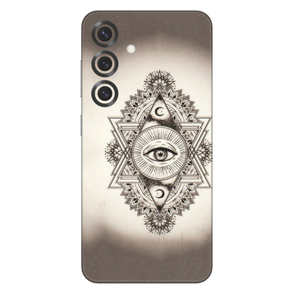 Samsung A/S Series Phone Skins (All Models) - Illuminati Great Eye - Transparent Finish (T-14) Samsung Galaxy S25 Plus