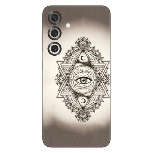 Samsung A/S Series Phone Skins (All Models) - Illuminati Great Eye - Transparent Finish (T-14) Samsung Galaxy S25 Plus