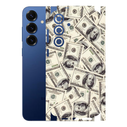 Samsung A/S Series Phone Skins (All Models) - Dollar Lover - Transparent Finish (T-17) Samsung Galaxy S25 Plus