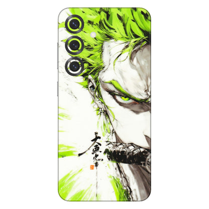 Samsung A/S Series Phone Skins (All Models) - Roro Taku Anime - Transparent Finish (T-18) Samsung Galaxy S25 Plus