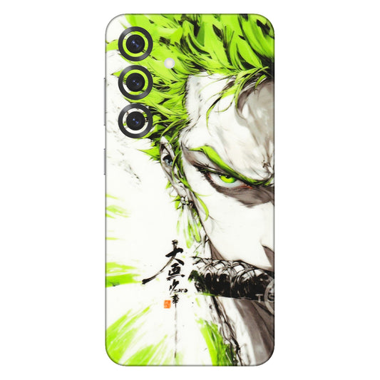 Samsung A/S Series Phone Skins (All Models) - Roro Taku Anime - Transparent Finish (T-18) Samsung Galaxy S25 Plus