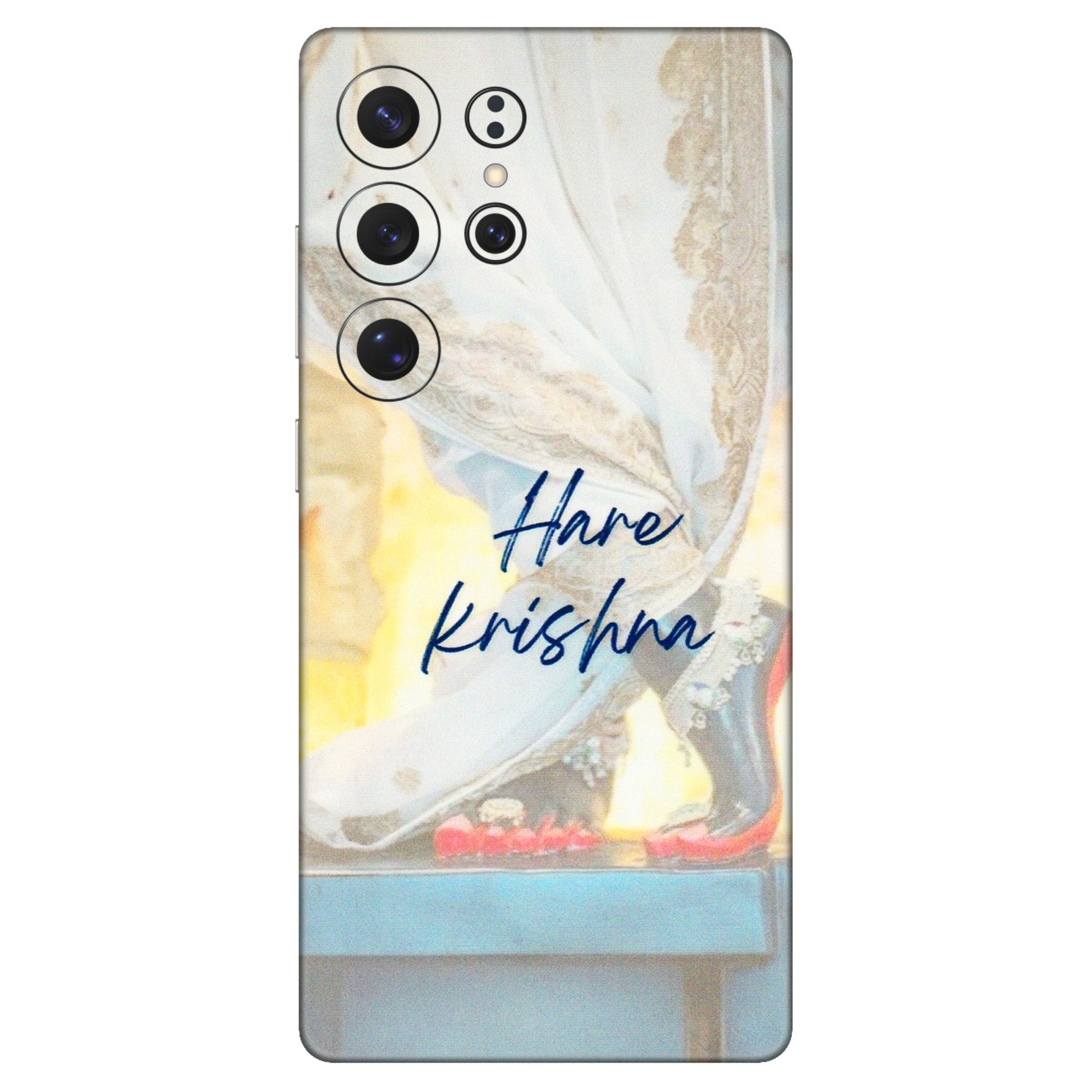 Samsung A/S Series Phone Skins (All Models) - Hare Krishna - 3D Embossed Finish (L-03) Samsung Galaxy S25 Ultra (5G)