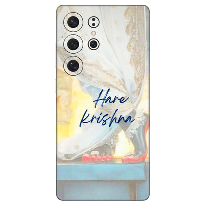 Samsung A/S Series Phone Skins (All Models) - Hare Krishna - 3D Embossed Finish (L-03) Samsung Galaxy S25 Ultra (5G)