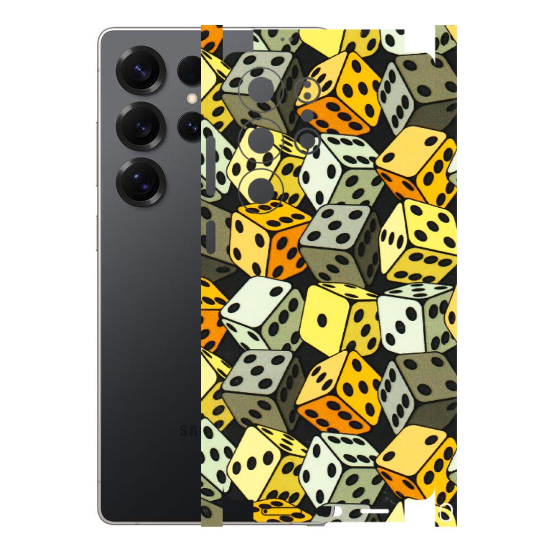 Samsung A/S Series Phone Skins (All Models) - Dices Of Life - 3D Embossed Finish (L-04) Samsung Galaxy S25 Ultra (5G)