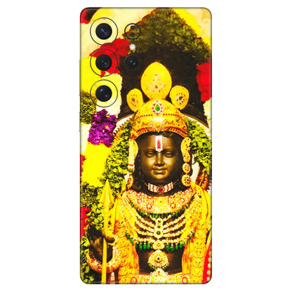 Samsung A/S Series Phone Skins (All Models) - Ram Lalla Ayodhya - 3D Embossed Finish (L-103) Samsung Galaxy S25 Ultra (5G)