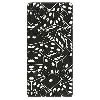 Samsung A/S Series Phone Skins (All Models) - Big Black Dices - 3D Embossed Finish (L-106) Samsung Galaxy S25 Ultra (5G)