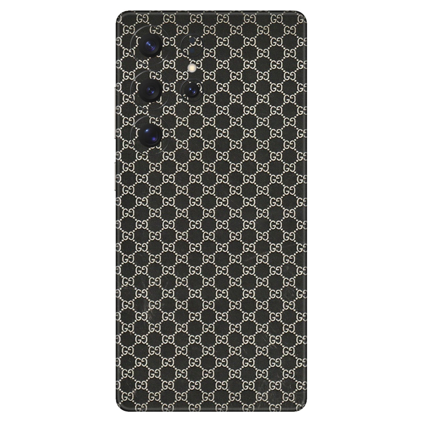 Samsung A/S Series Phone Skins (All Models) - Black G Print - 3D Embossed Finish (L-109) Samsung Galaxy S25 Ultra (5G)